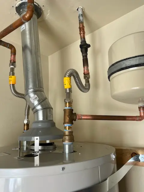 Water heater installation and plumbing repair in Corrales